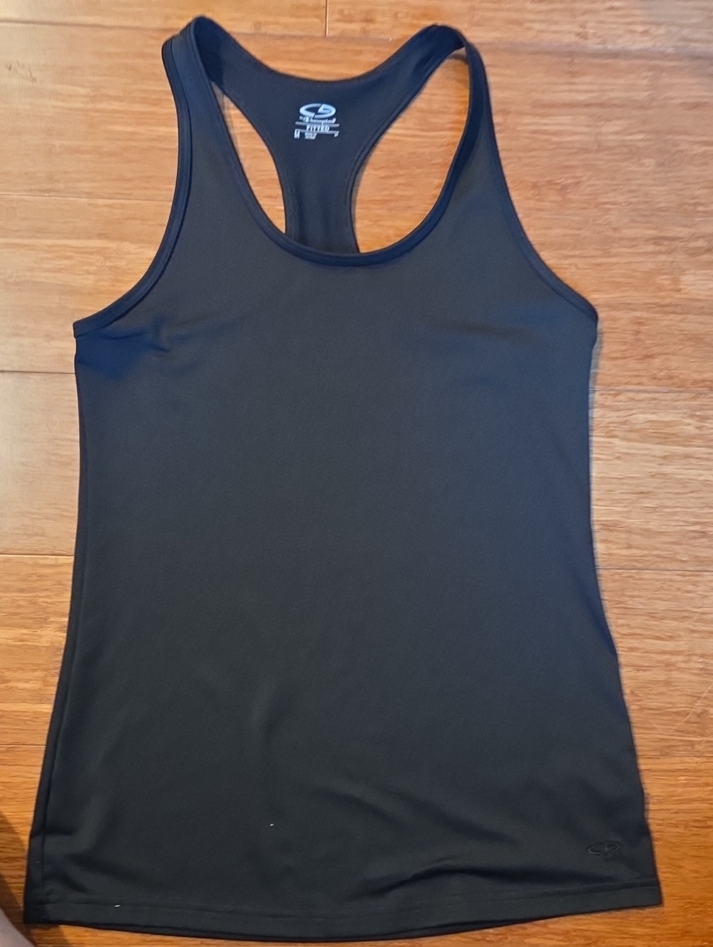 C9 Champion Athletic Tank Top Black Fitted Medium Performance Activewear